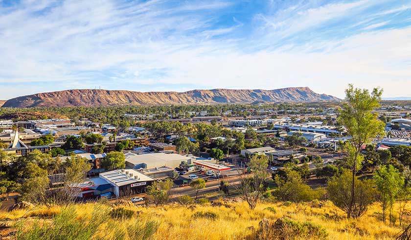 Alice Springs aerial spi