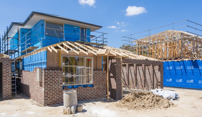 Australian house construction spi