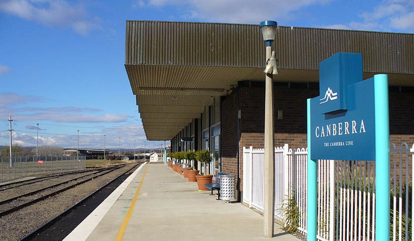 Canberra train station spi