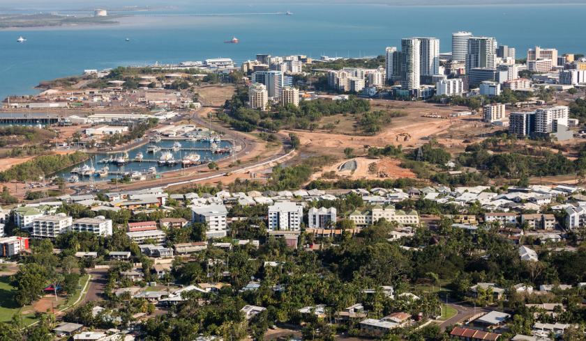 Darwin NT aerial spi