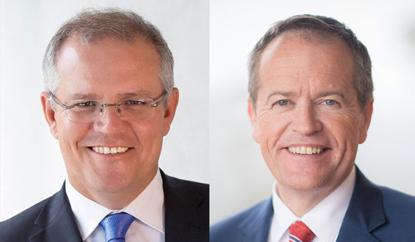 Scott Morrison Bill Shorten spi