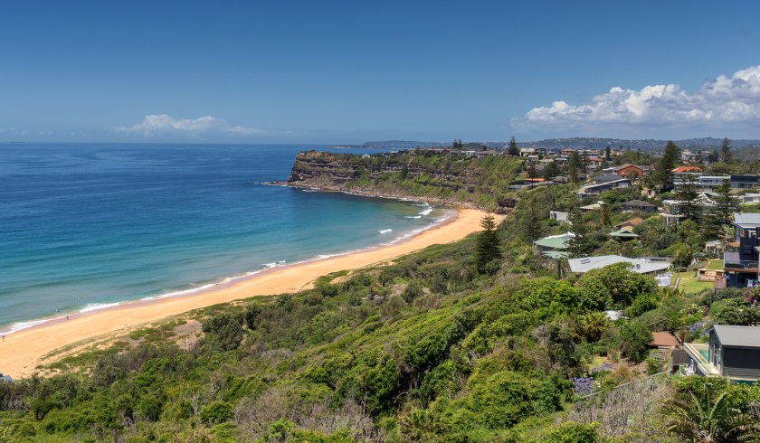 Sydney northern beaches aerial spi