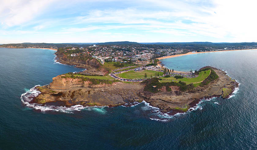 Terrigal coastline au spi