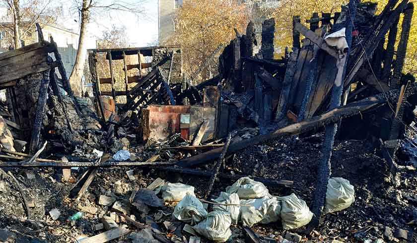 burned down house spi