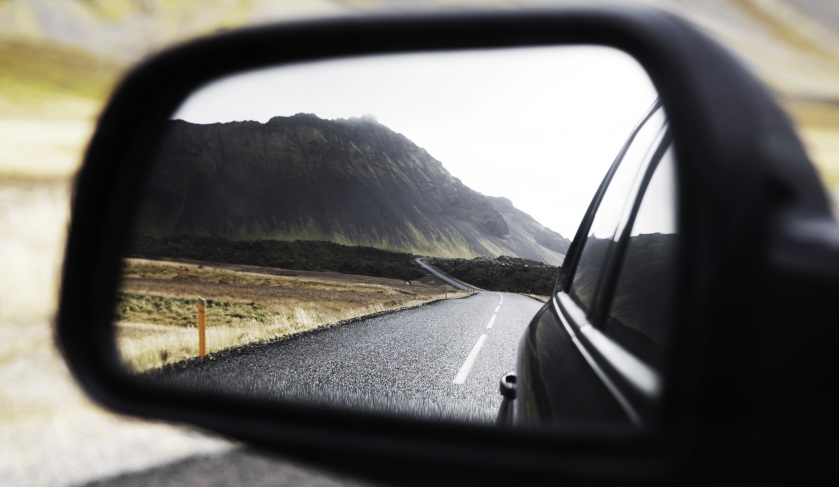 car side mirror