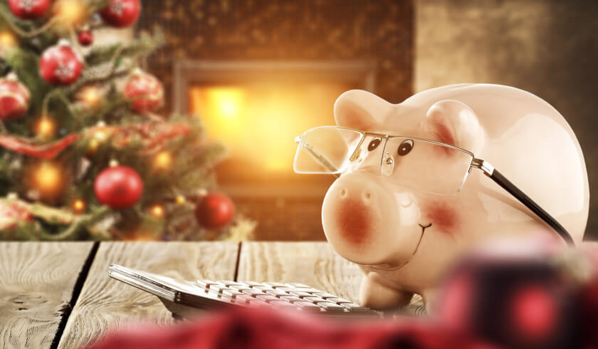 christmas piggy bank spi