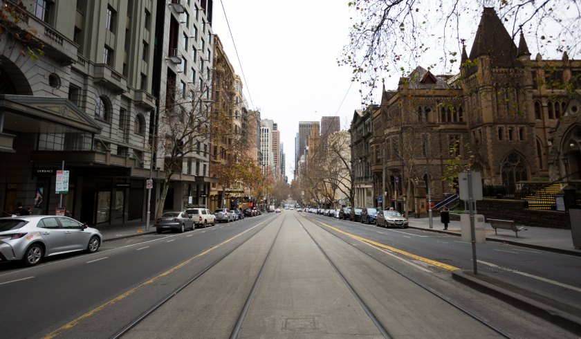 empty street Melbourne 2 spi