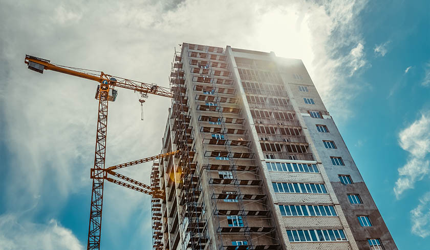 high rise apartment construction spi