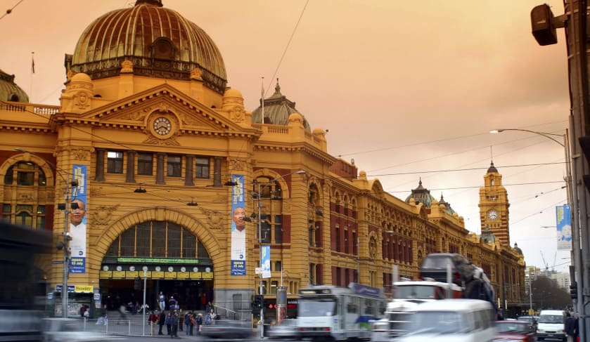 melbourne cbd flinders street