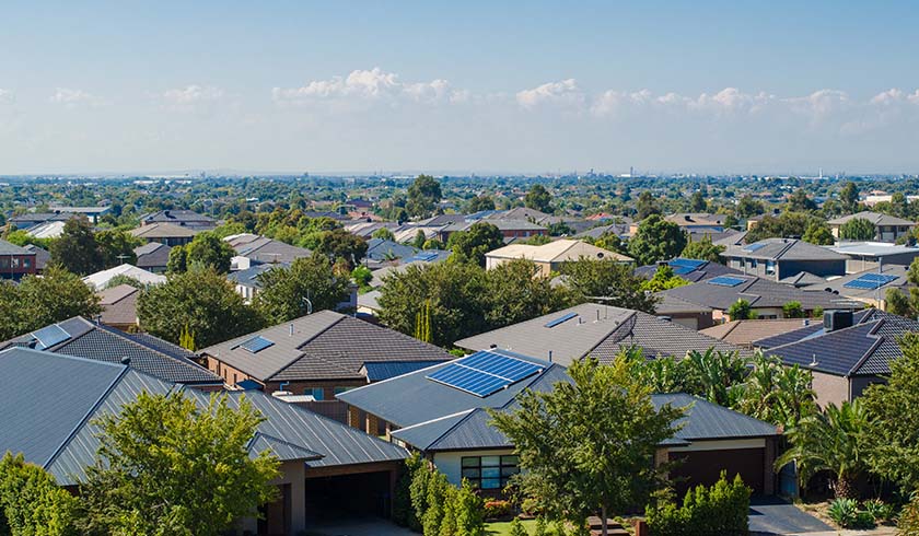 new melbourne suburbs aerial spi