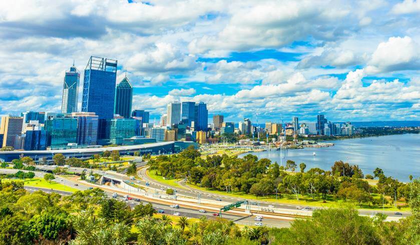 perth cbd skyline kingspark spi