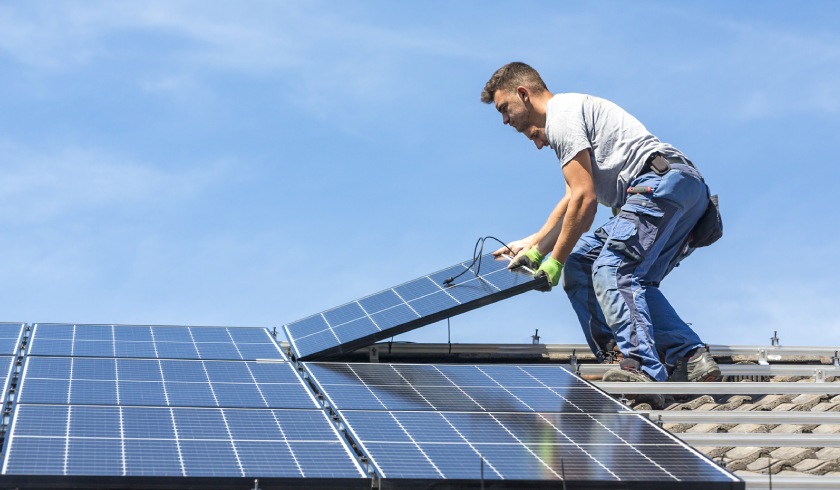 solar panel install roof spi