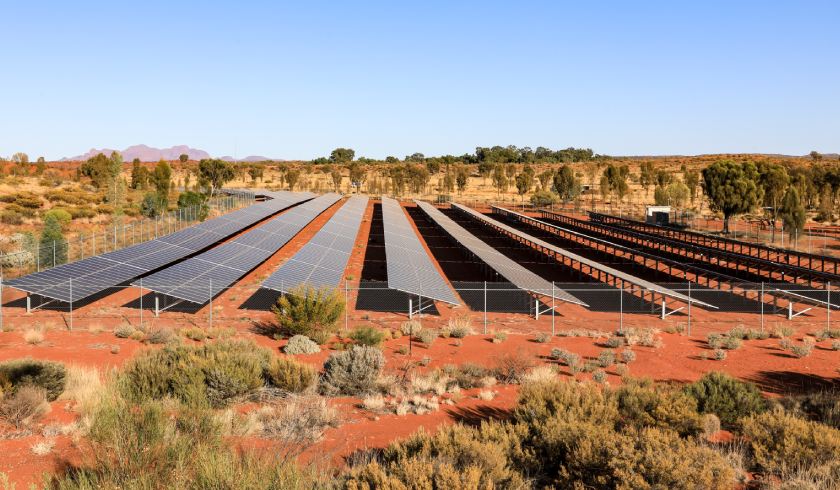 solar panels outback Australia spi