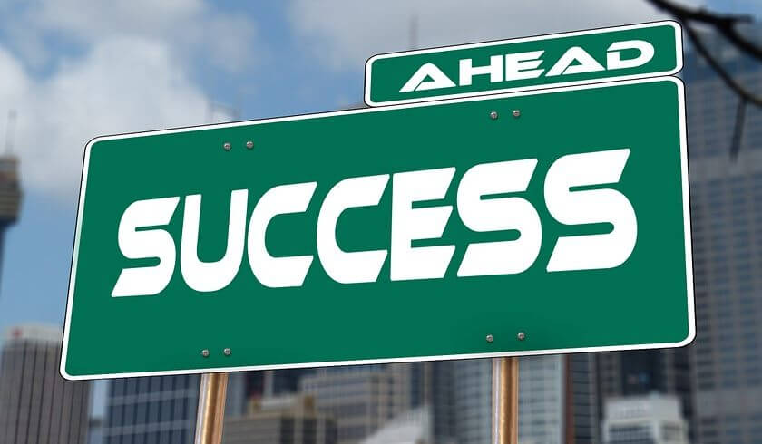 success ahead 840