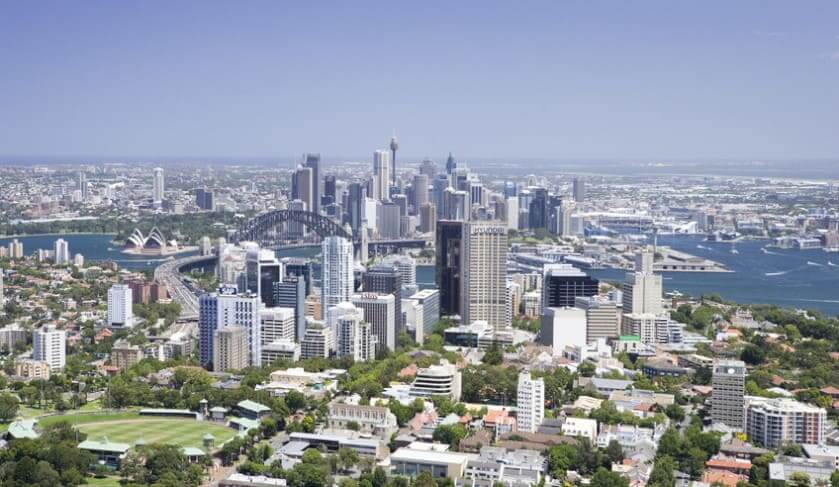 sydney city skyline