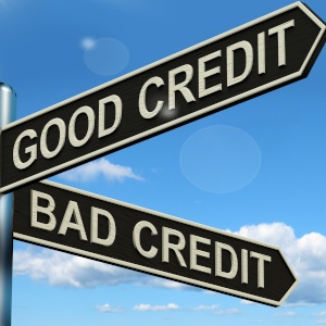 credit score signpost