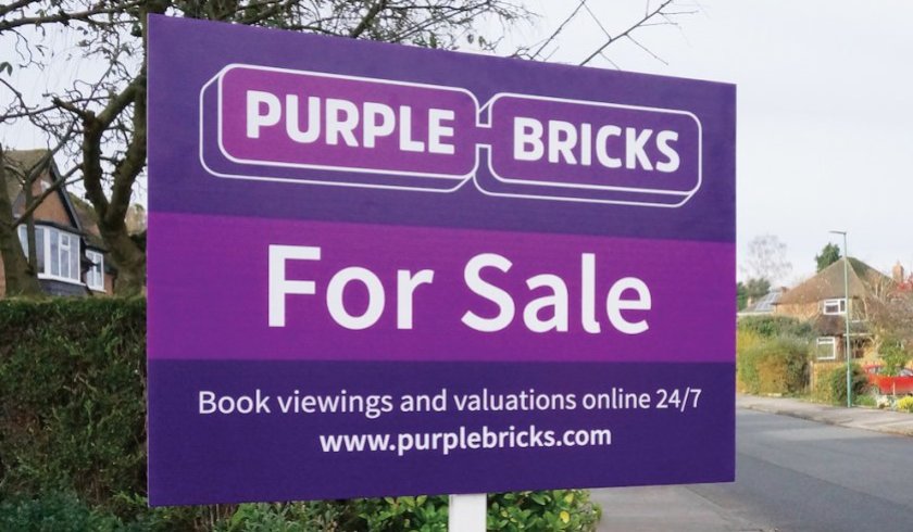 purplebricks signage