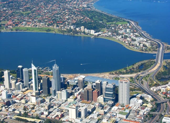 perth aerial